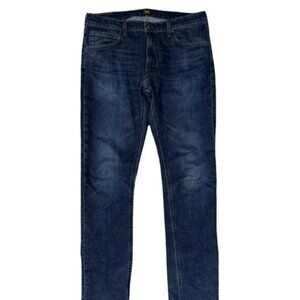 Lee Luke Slim Fit Jeans Mid Wash Blue Size 34 W | 32 L